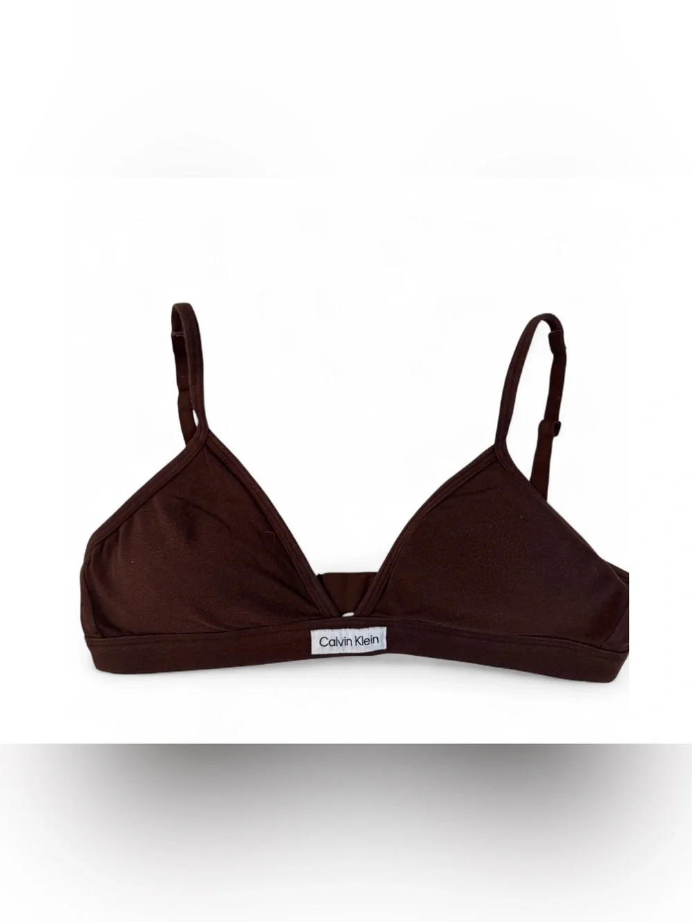 Calvin Klein Brown Triangle Bralette